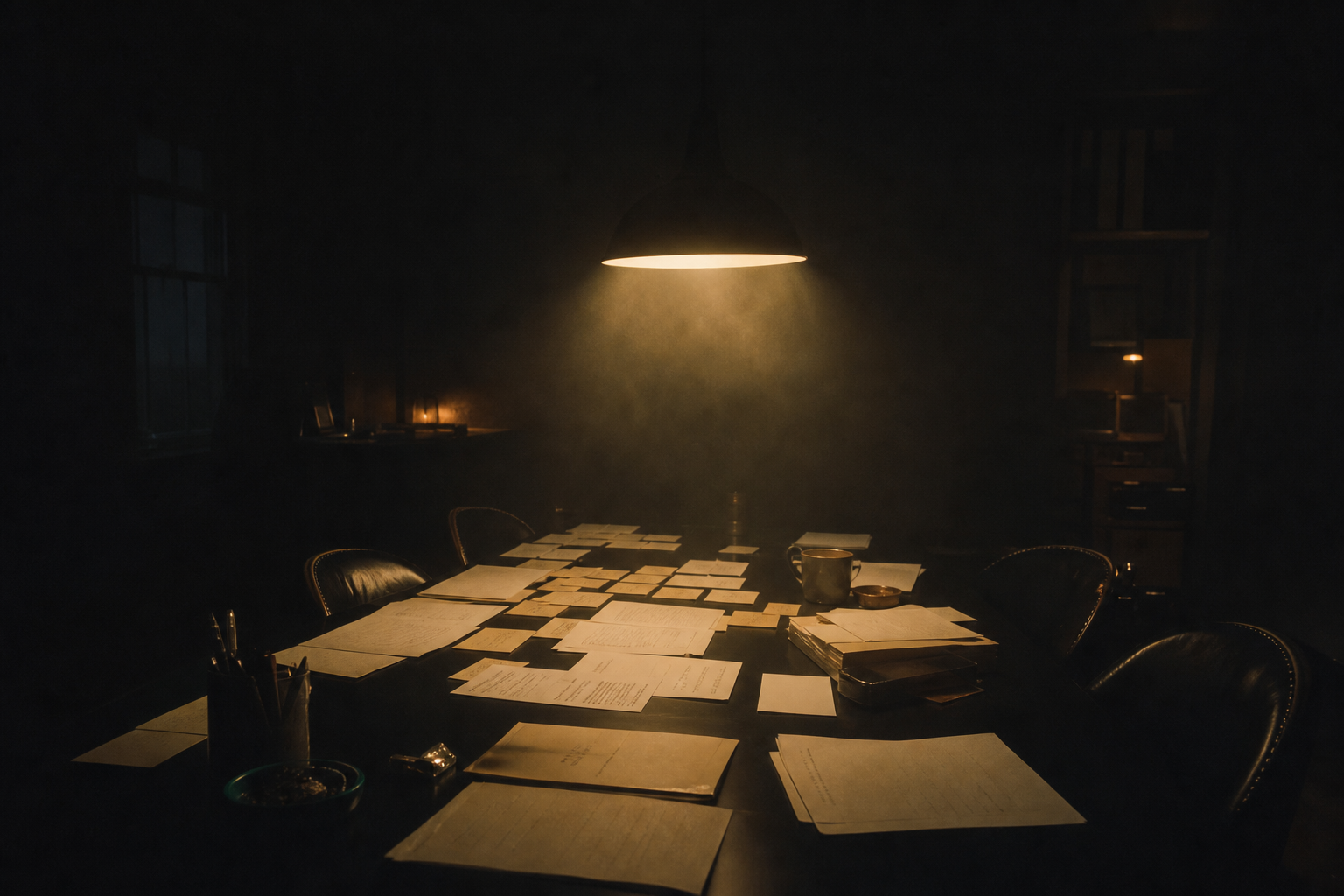 La table des scénaristes